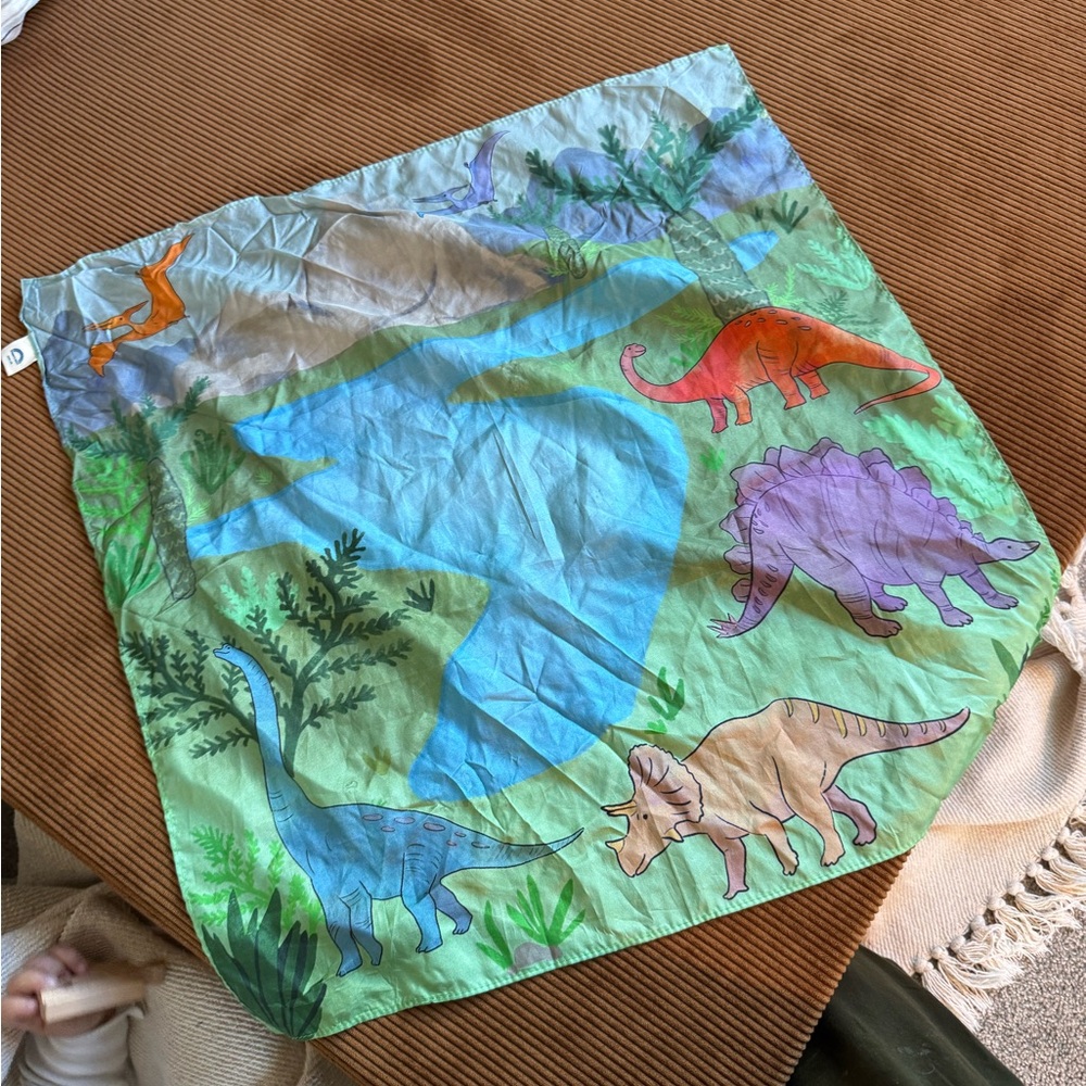 Sarah’s Silks Dinosaur Print Kids Play Mat